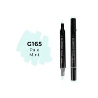 Маркер двухсторонний на спиртовой основе Sketchmarker Brush Цвет Бледная мята 