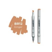 Маркер двухсторонний на спиртовой основе Sketchmarker Цвет Имбирь 
