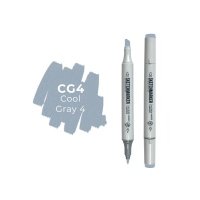 Маркер двухсторонний на спиртовой основе Sketchmarker Цвет Прохладный серый 4