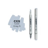 Маркер двухсторонний на спиртовой основе Sketchmarker Цвет Прохладный серый 5