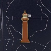 Значок эмалированный "Передний Кронштадтский маяк"