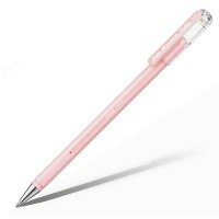 Ручка гелевая Pentel "Hybrid Milky" 0,8 мм, стержень пастельный розовый