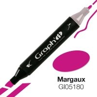 Маркер спиртовой GRAPH'IT двусторонний цв. 5180 Марго 