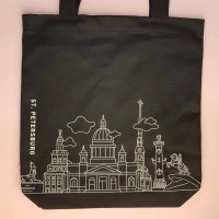 Сумка "Санкт-Петербург" темная 