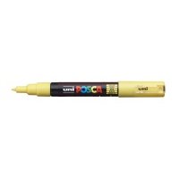 Маркер UNI "POSCA" PC-1M, 0,7 мм, наконечник пулевидный, цвет желтый