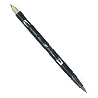 Маркер-кисть двусторонний на водной основе Tombow ABT 243 мятный 