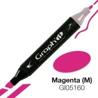 Маркер спиртовой GRAPH'IT двусторонний цв. 5160 мажента 