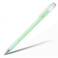 Ручка гелевая Pentel "Hybrid Milky" 0,8 мм, стержень пастельный салатовый