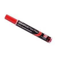 Маркер для досок с жидкими чернилами и кнопкой подкачки чернил Pentel "Maxiflo" 1-5 мм, красный