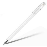 Ручка гелевая Pentel "Hybrid Milky" 0,8 мм, стержень пастельный белый