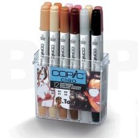 Набор маркеров Copic "Ciao" Телесные цвета 12 цв 