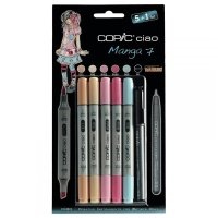 Набор маркеров Copic "Ciao" Manga 7 5+1 шт 