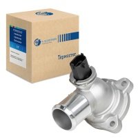 Термостат для автомобилей Spark M300 (09-) 1.0i/1.2i (с корпусом) (98°С) LUZAR