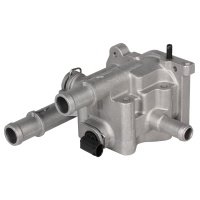 Корпус термостата для автомобилей Opel Astra J (10-)/Chevrolet Cruze (09-)/Aveo T300 (11-) (алюминиевый) LUZAR 