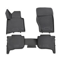 Коврики салона 3D Element VW Touareg 2010-2015 полиуретановые черные 4 шт. NLC.3D.51.31.210k