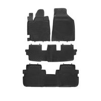 Коврики салона 3D Element TOYOTA Highlander 2010-2014 полиуретановые черные 4 шт. 