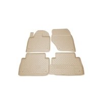 Коврики салона Element AUDI Q7 полиуретановые бежевые 4 шт. NLC.04.16.212k