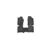 Коврики в салон Element для NISSAN Navara 2005 > полиуретан черные 4 шт. CARNIS00007