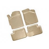 Коврики салона VW PassatB5 1996-2005 полиуретановые бежевые 4шт