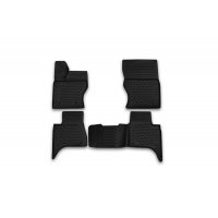 Коврики 3D в салон Element для LAND ROVER Range Rover Sport 2015 > полиуретан черные 4 шт. CARLDR00003