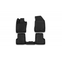 Коврики салона 3D Element JEEP Renegade, 2015 , полиуретан черные 4 шт. CARJEP00013