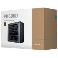 Блок питания ATX Deepcool 600W, Active PFC+DC to DC, 80PLUS Bronze, 120mm fan RET PK600D