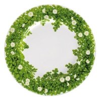 Тарелка обеденная 27 см Taitu Prati Italiani Front View белый 