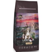 Landor Puppy сухой корм для щенков всех пород от 1 до 18 месяцев (Утка,рис, 15 кг.)