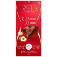 Шоколад Red Молочный Фундук и Макадамия 85г 