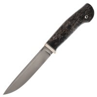 Нож Щука, сталь M390, карельская береза 