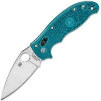 Нож складной Manix 2 Spyderco, сталь CPM-SPY27, рукоять пластик FRN Blue 