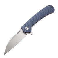Складной нож CJRB Talla, сталь D2, G10, синий 