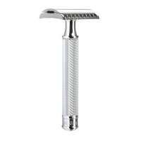 Т-образная бритва Muehle Traditional, хром, open comb 