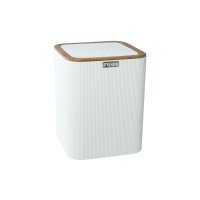 Ведро Fixsen пластиковое белое White wood