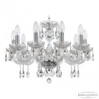 Подвесная люстра Bohemia Ivele Crystal 1413 117/10/195 Ni