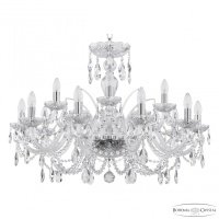 Подвесная люстра Bohemia Ivele Crystal 105 105/10+5/300 Ni 