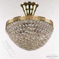 Потолочный светодиодный диммируемый светильник с пультом ДУ Bohemia Ivele Crystal 1932 19321/25IV/LED-DIM G 