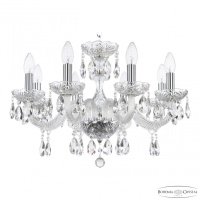 Подвесная люстра Bohemia Ivele Crystal 117 117/8/195 Ni 