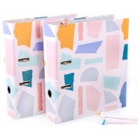 Набор папок-регистраторов MESHU "Pastel colors" 2 шт, 70 мм, офсет