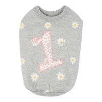 PINKAHOLIC Футболка для собак "Amias", серая, M 
