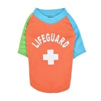 PUPPIA Футболка для собак "Rescuer", оранжевая, XL, 38х50х36см (Южная Корея) 