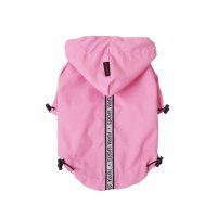 PUPPIA Плащ для собак со светоотражающими лентами "Base Jumper", розовый, XXL (Южная Корея) 