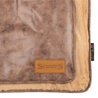 SCRUFFS Одеяло для животных "Knightsbridge", экокожа, шоколадное, 110х72.5см (Великобритания) 