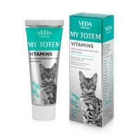 ВЕДА MY TOTEM VITAMINS мультивитаминный гель д/кошек75мл MY TOTEM VITAMINS 75 мл
