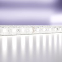 5м. Светодиодная лента холодного цвета 6000К, 21W,24V, 60LED, IP65 Led strip 20027 