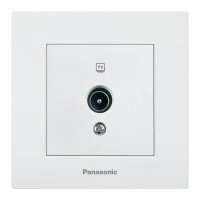 Розетка телевизионная Panasonic Karre Plus белый (wktc04512wh-ru) 