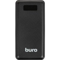 Мобильный аккумулятор BURO BPF30D черный (bpf30d22pbk) BPF30D