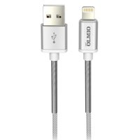Кабель HD, USB 2.0 lightning, белый. 1.2м, 2.1A