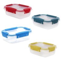 контейнер для продуктов Butterfly 0,5 л, 11,2х15,6х5,8 см, прямоугольный, 4 замка, пластик 