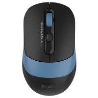 Мышь A4Tech Fstyler FB10C черный/синий Fstyler FB10C черный/синий оптическая (2400dpi) беспроводная BT/Radio USB (4but) (FB10C ASH BLUE)